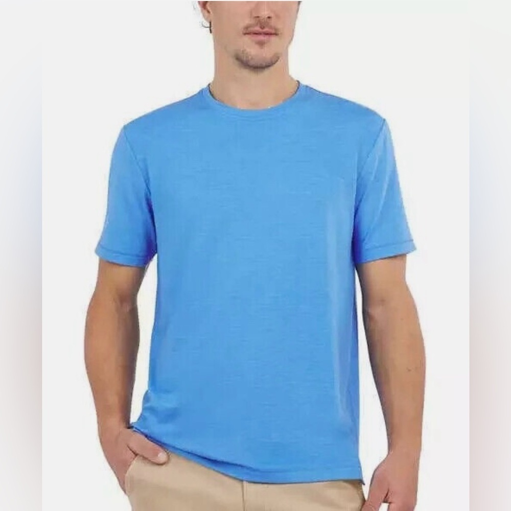 Lands' End Blue T-Shirt Medium